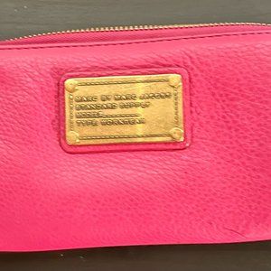 Marc by Marc Jacobs Pink Leather Large Wallet